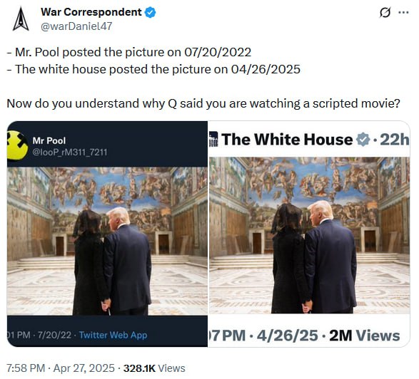 Трамп в Ватикане