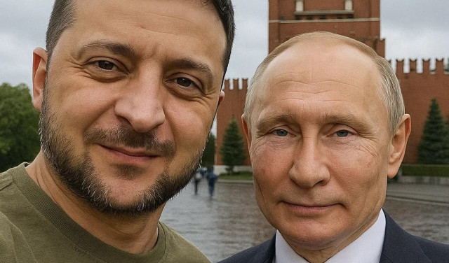Где-то... в альтернативной реальности... там же, где раввины Украины и РФ женят своих детей...