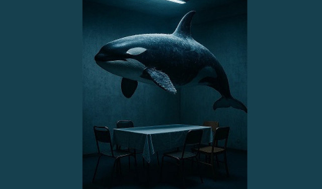 Иногда настолько привыкаешь - что не замечаешь?