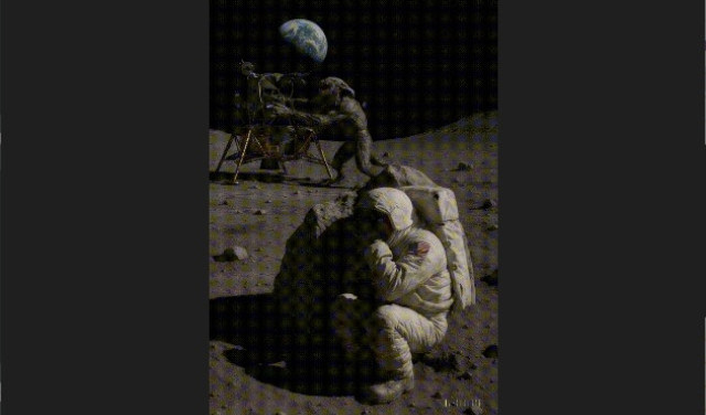 Раздел "Юмор": Почему на самом деле никто так и не слетал на Луну?) 