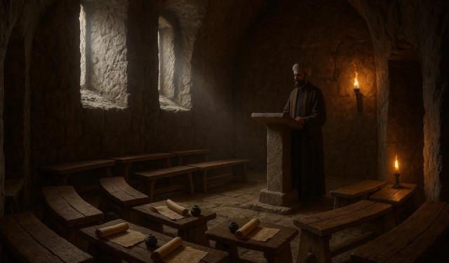 Священные знания передаются якобы на протяжении столетий...