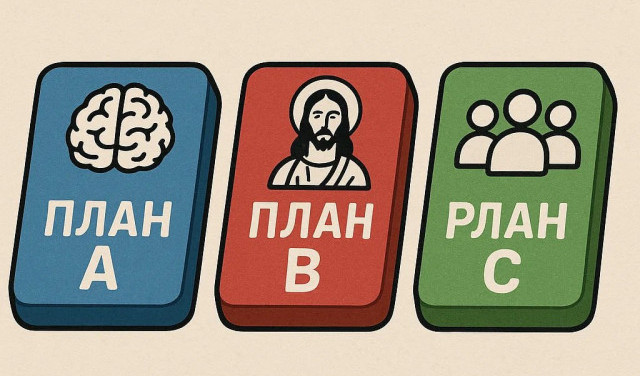 У кого-то - план Б - главный)))