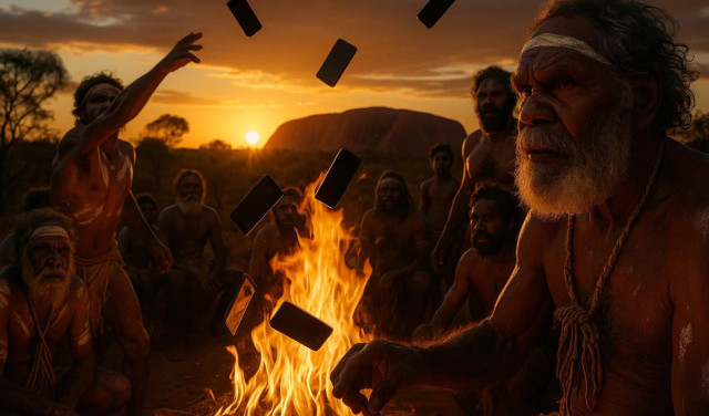 Если нет в сети - то ты пещерный человек?)))