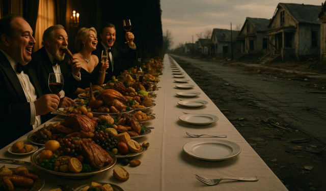 Количество миллиардеров растет, но и нищих - тоже...