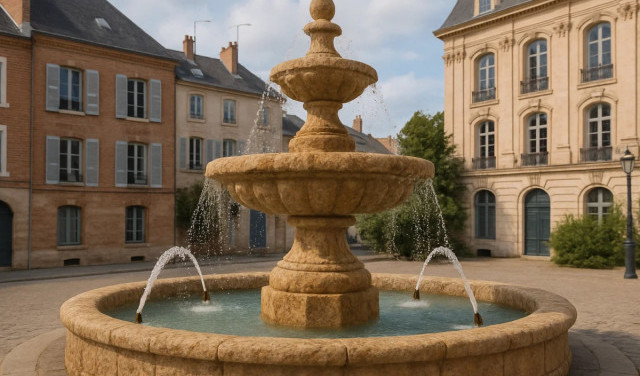 Фонтаны - буквально в каждом дворе - а воду в них качали наверное ослики?...