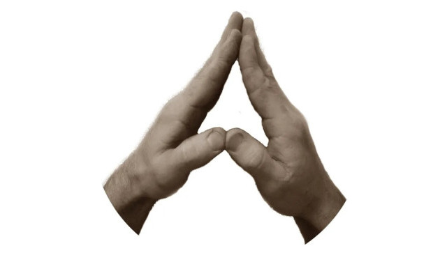 Мудра "Остриё копья. Всё для победы"